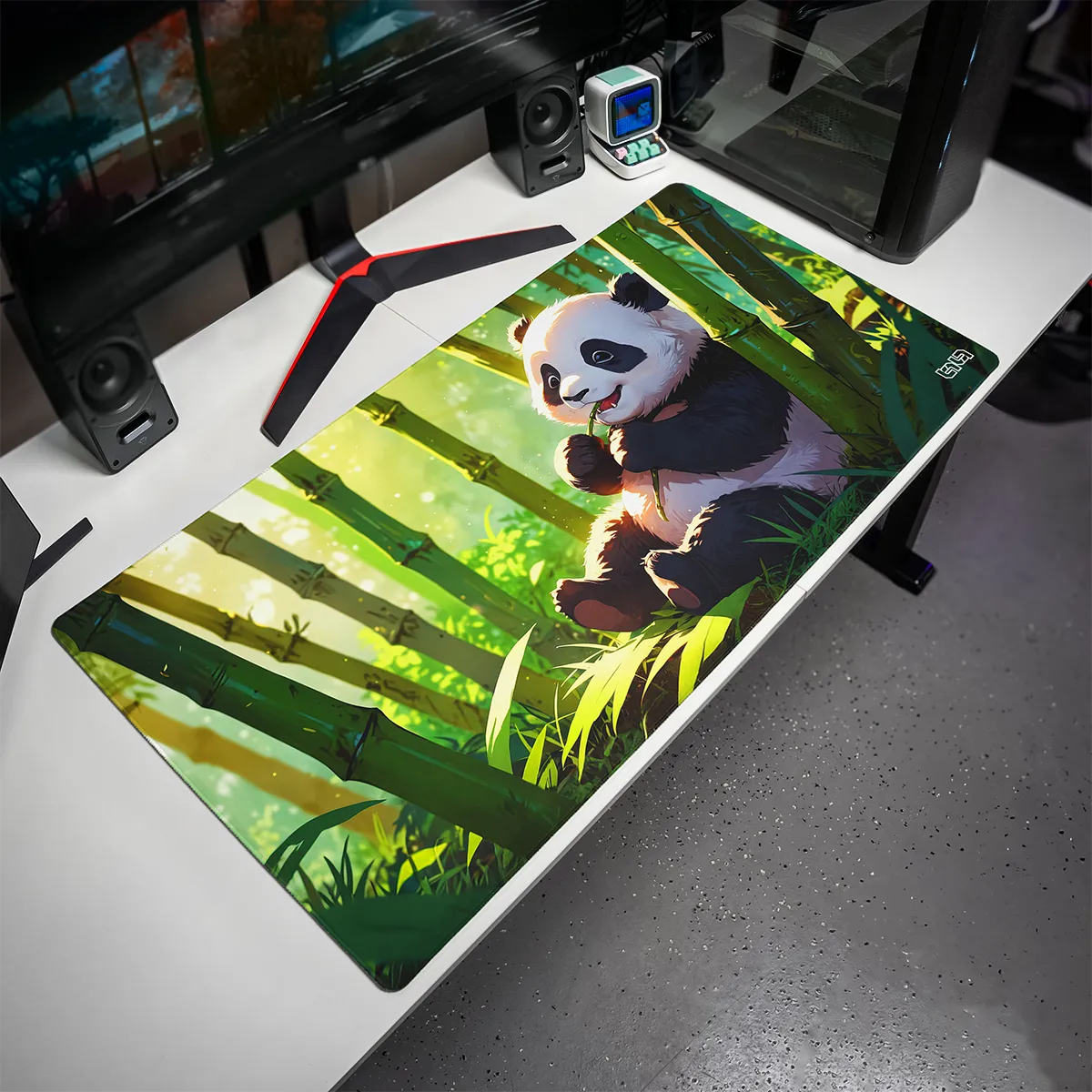 Podkładka pod Mysz Panda i Smakowity Bambus - Image 4