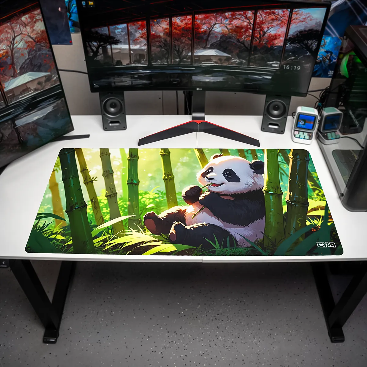 Podkładka pod Mysz Panda i Smakowity Bambus - Image 5