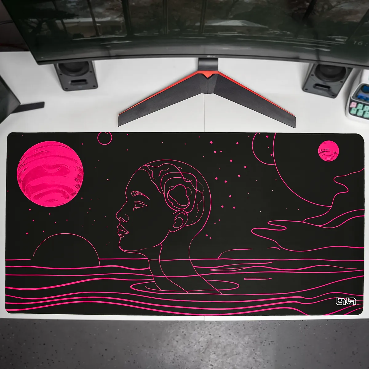 Podkładka pod Mysz Pink Line
