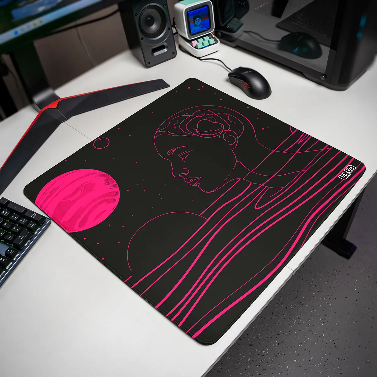 Podkładka pod Mysz Pink Line - Image 19