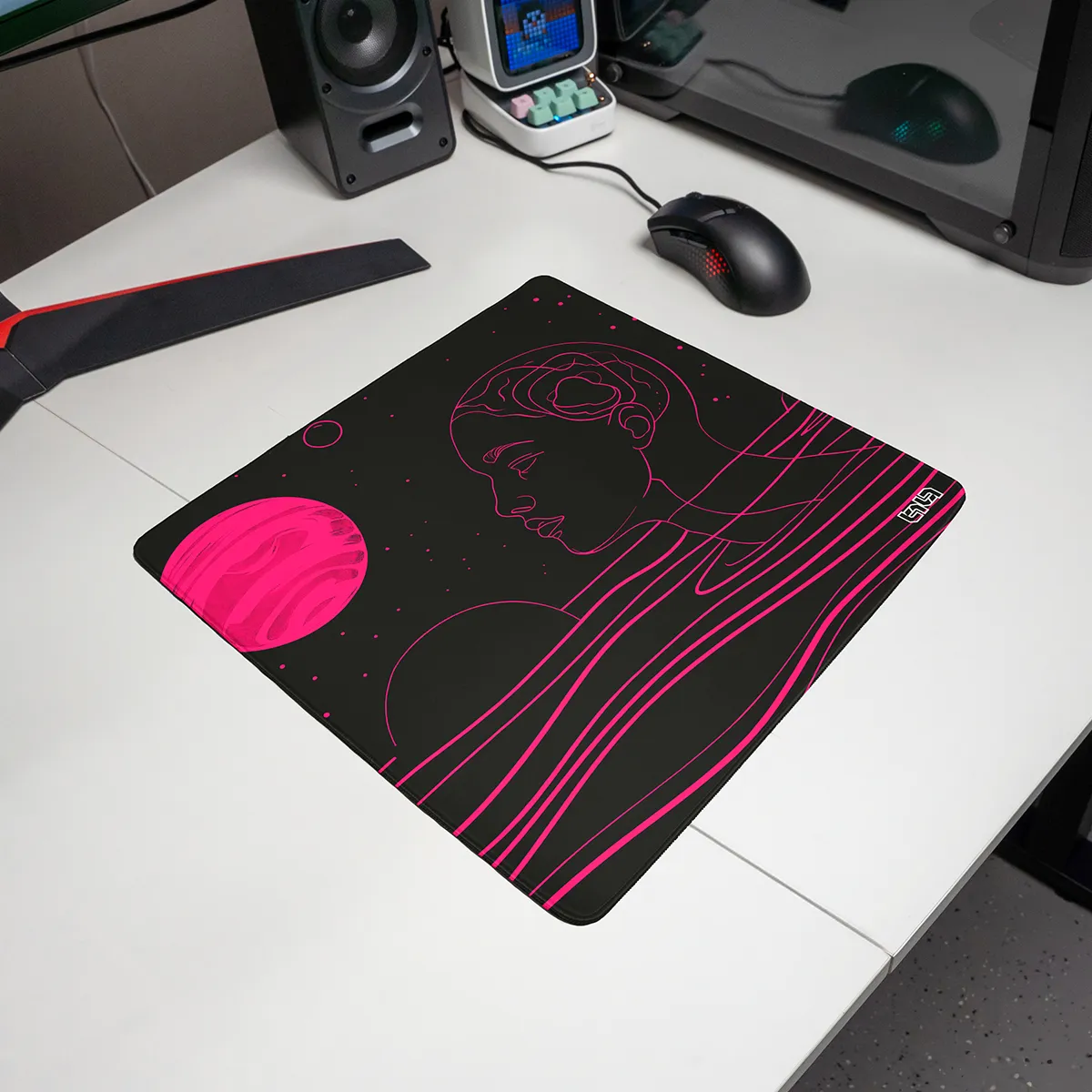 Podkładka pod Mysz Pink Line - Image 23