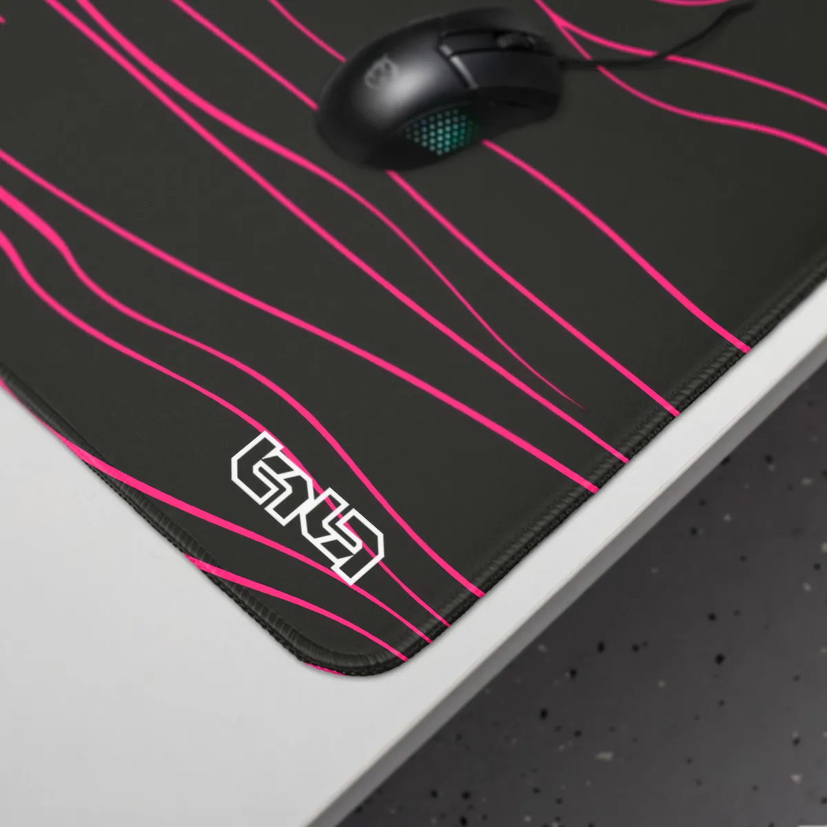 Podkładka pod Mysz Pink Line - Image 3