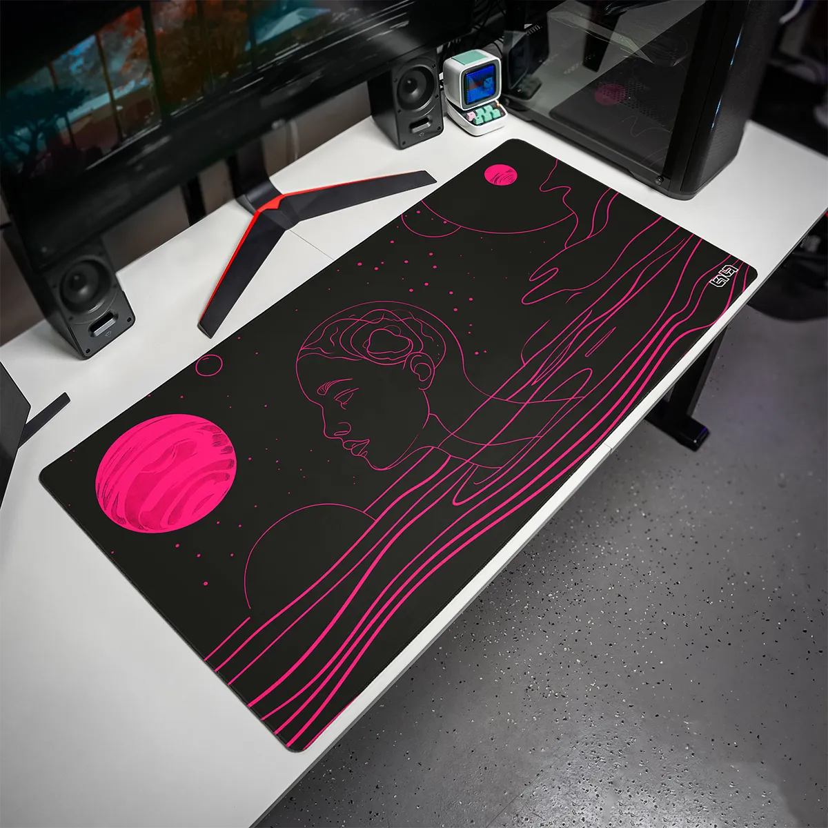 Podkładka pod Mysz Pink Line - Image 4