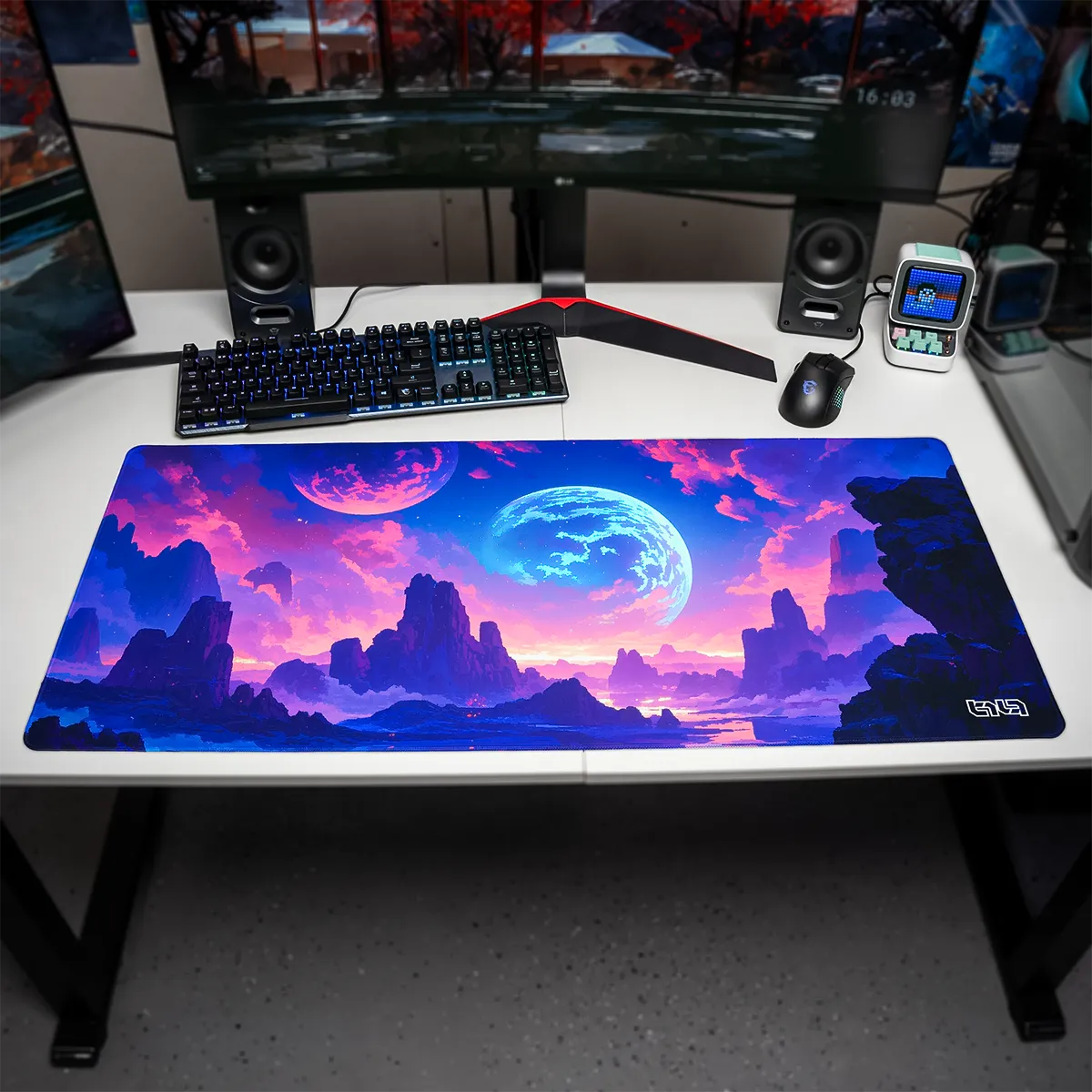Podkładka pod Mysz Planeta Neonu - Image 10
