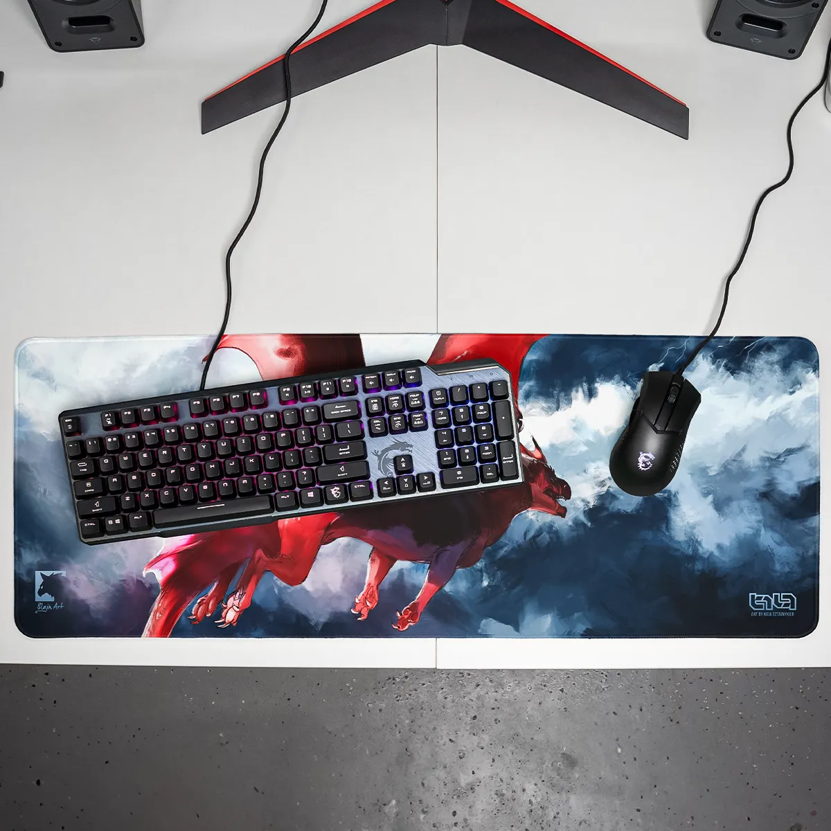 Podkładka pod Mysz Red Dragon - Image 16