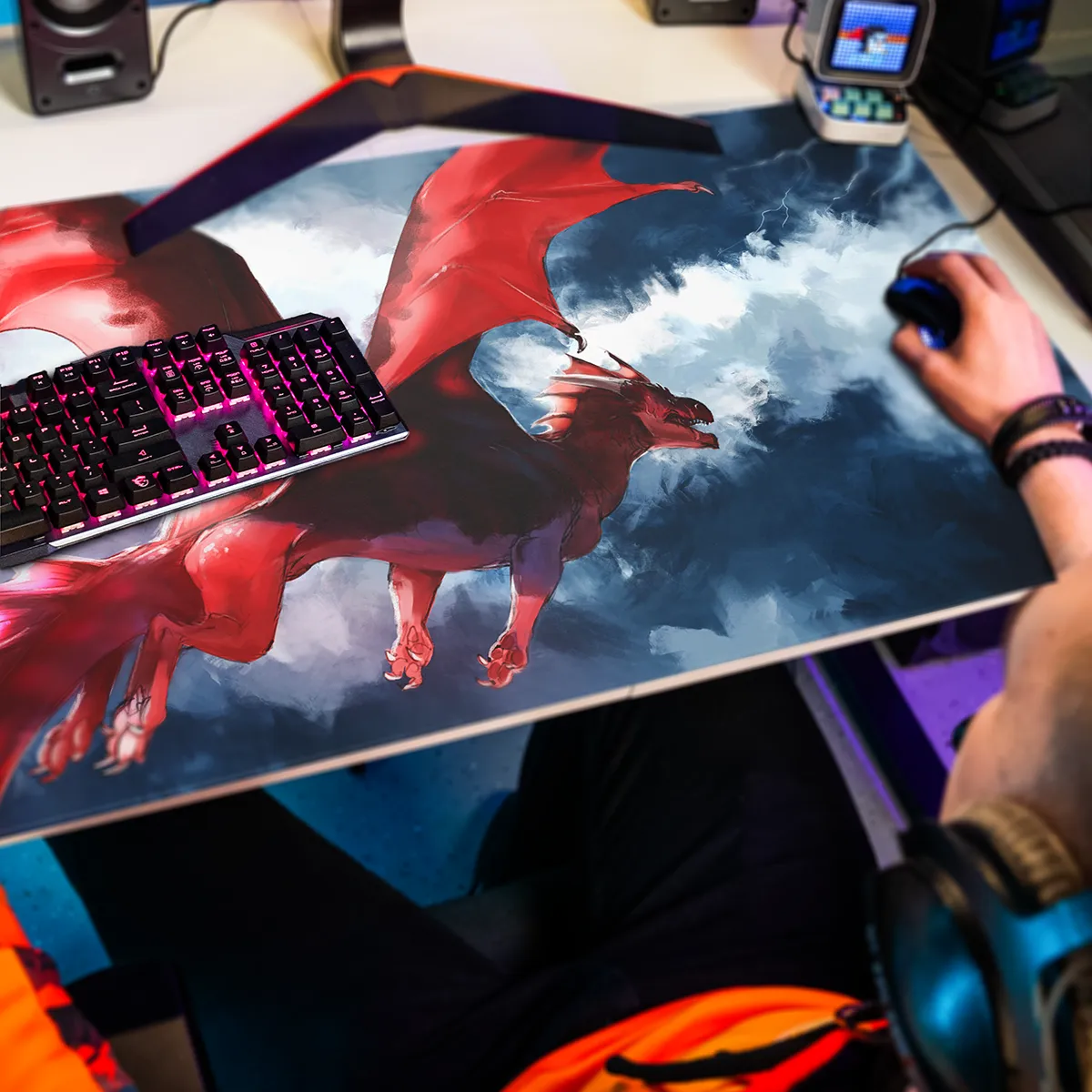 Podkładka pod Mysz Red Dragon - Image 2