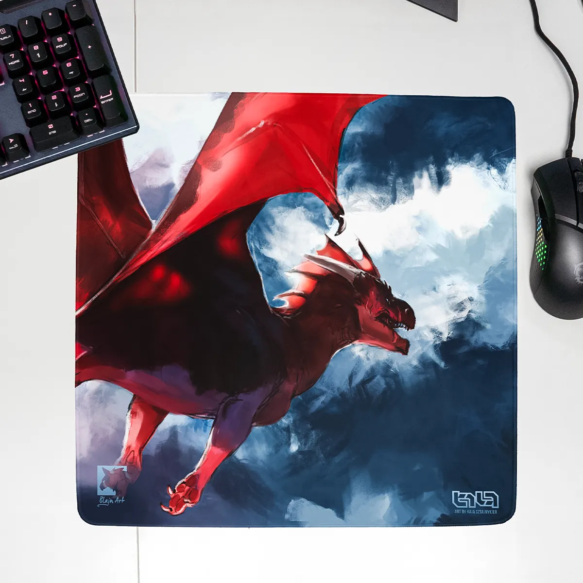 Podkładka pod Mysz Red Dragon - Image 21