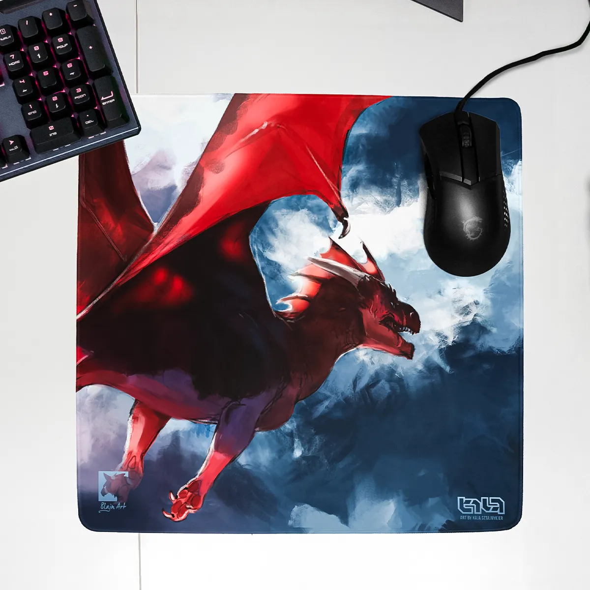 Podkładka pod Mysz Red Dragon - Image 24