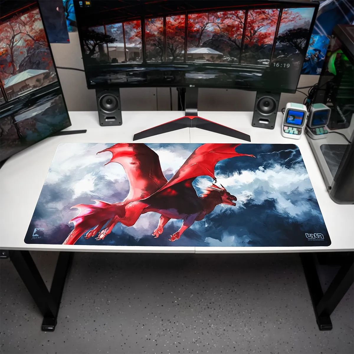 Podkładka pod Mysz Red Dragon - Image 5