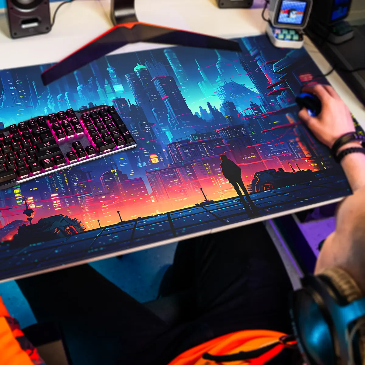 Podkładka pod Mysz Retro Cyberpunk - Image 2