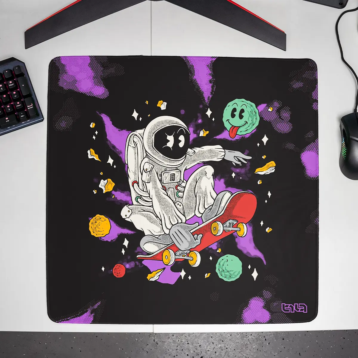 Podkładka pod Mysz Skater Astronaut - Image 17