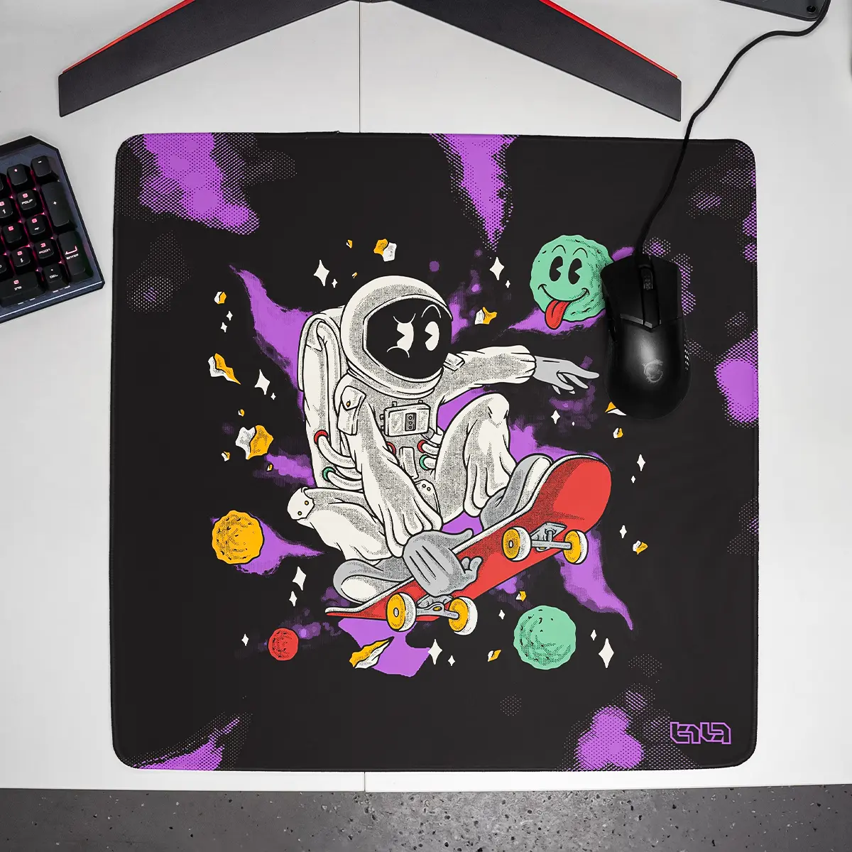 Podkładka pod Mysz Skater Astronaut - Image 20