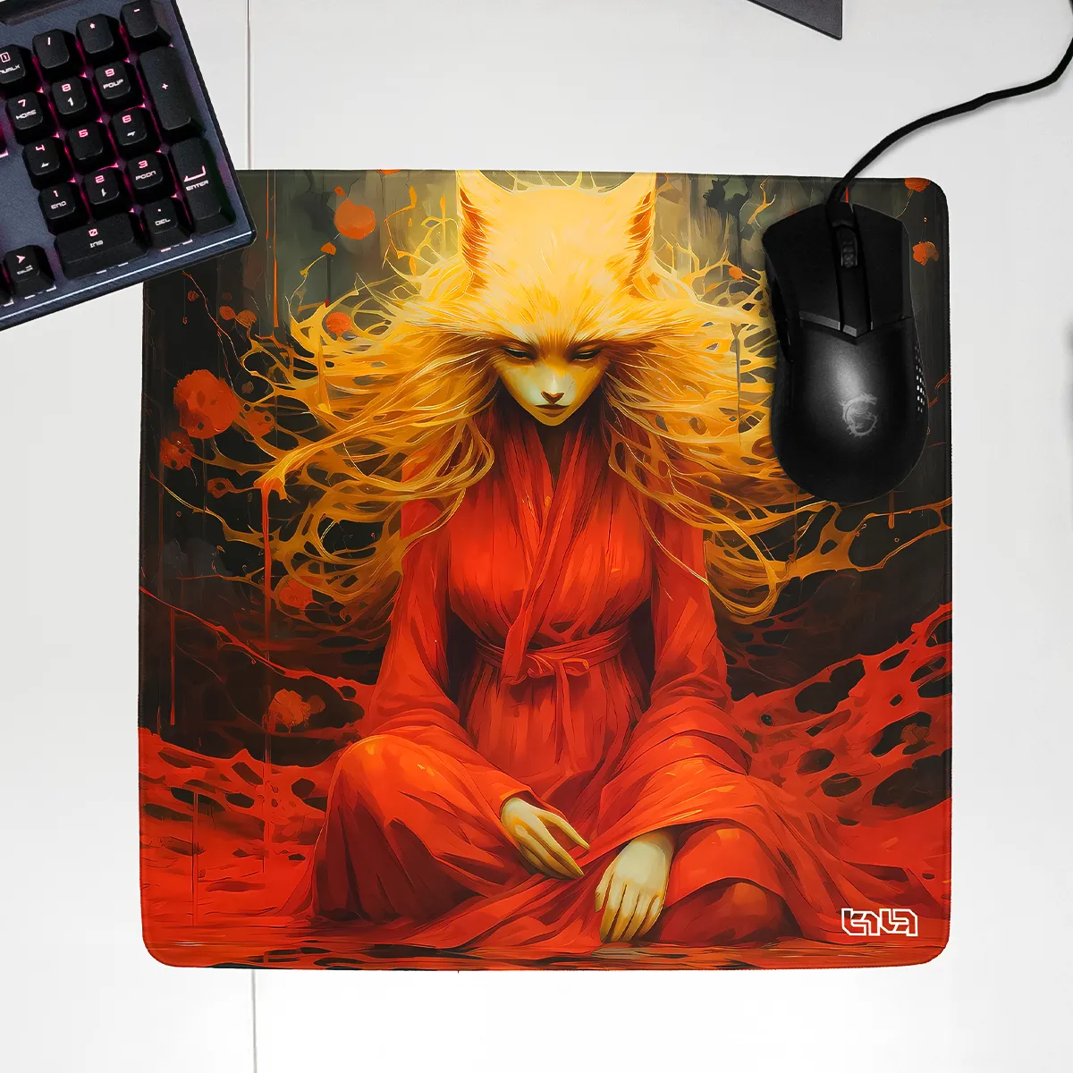 Podkładka pod Mysz Slavic Kitsune - Image 19