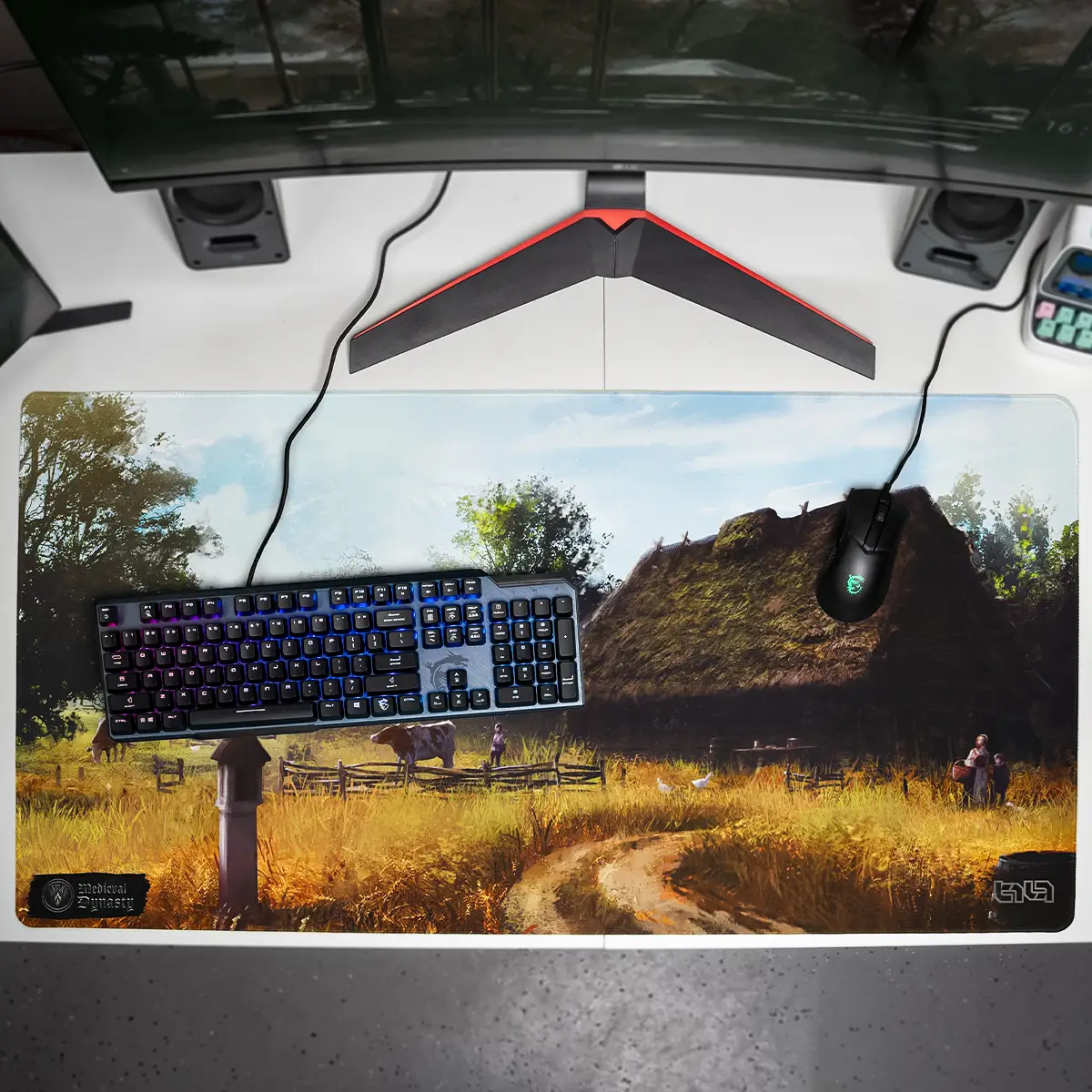 Podkładka pod Mysz Średniowieczna Wieś - Image 6