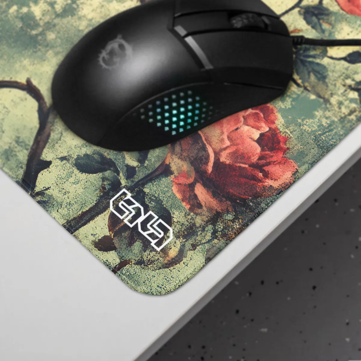 Podkładka pod Mysz Vintage Rose - Image 13