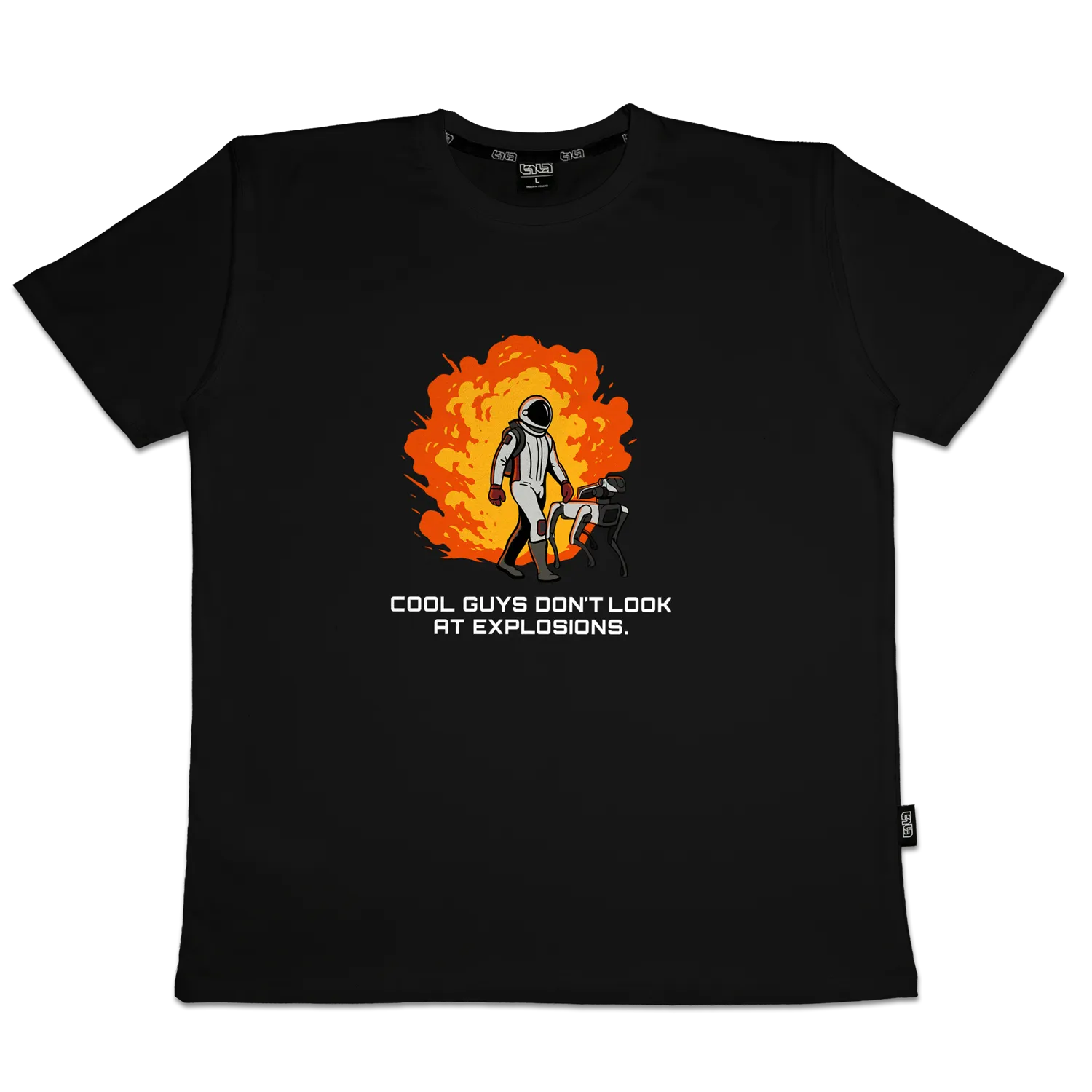 T-shirt Cool Guys Don't Look At Explosions - Image 8