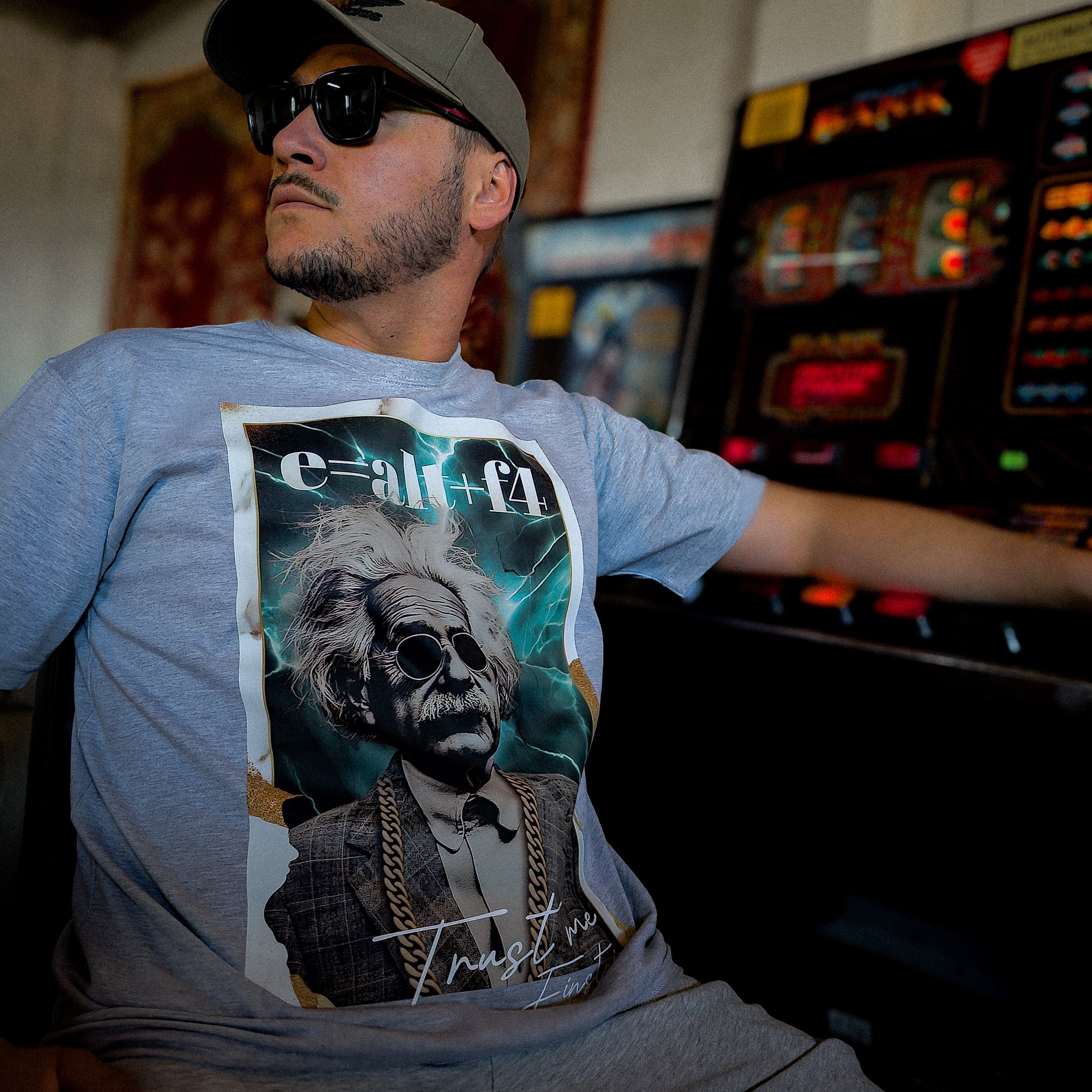 T-shirt Einstein ALT F4 - Image 2