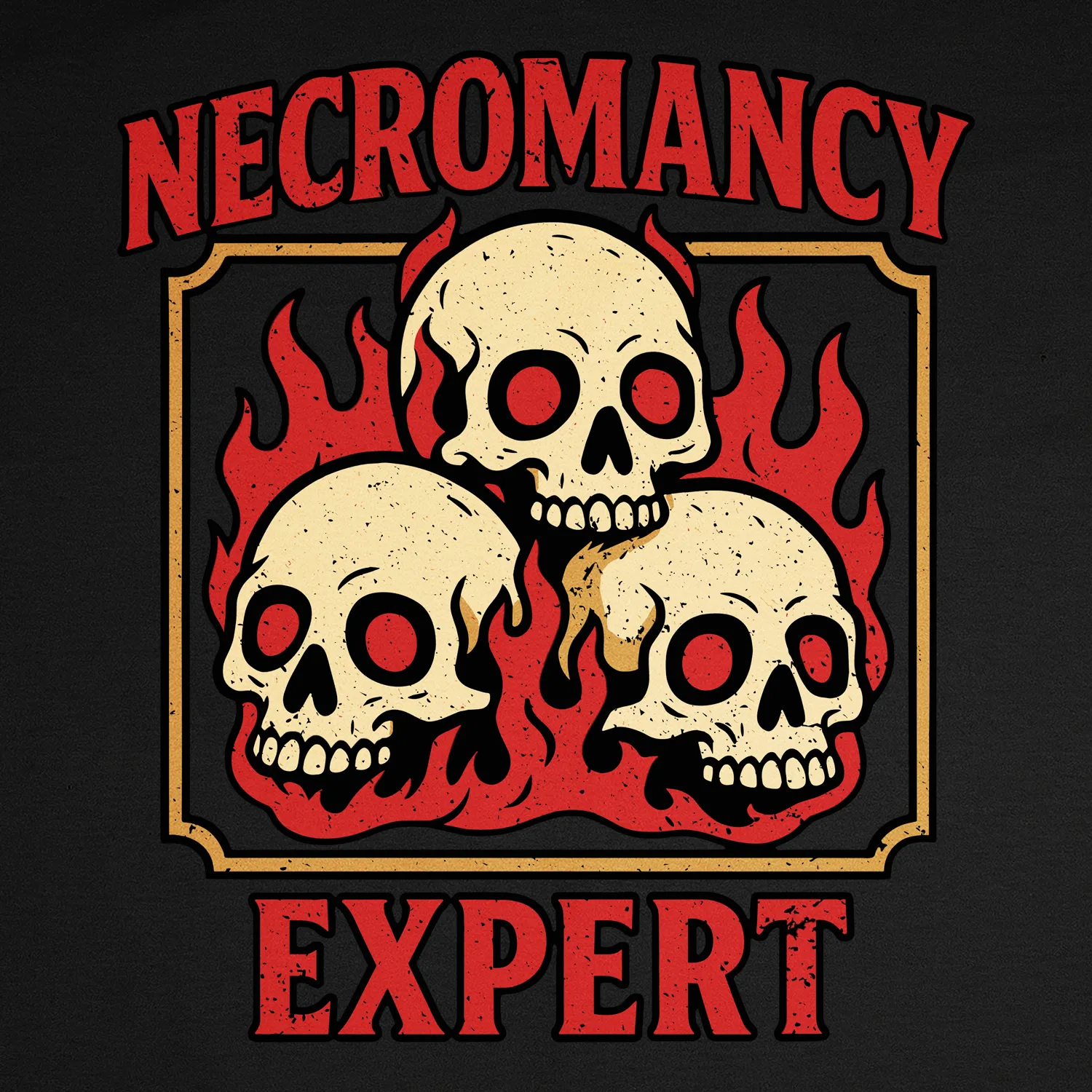 T-shirt Necromancy Expert - Image 2
